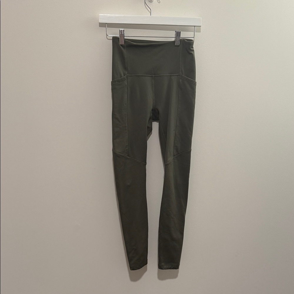 Olive Green Leggings